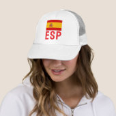 Spanje ESP Vlag Athletic Trucker Pet (In situ)