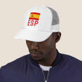 Spanje ESP Vlag Athletic Trucker Pet (In situ)