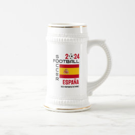 SPANJE ESPAÑA Football Voetbal Custom 2024 ELK JAA Bierpul