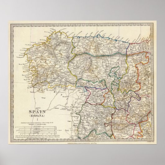 Spanje Espana I Poster (Voorkant)