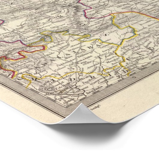 Spanje Espana II Poster (Hoek)