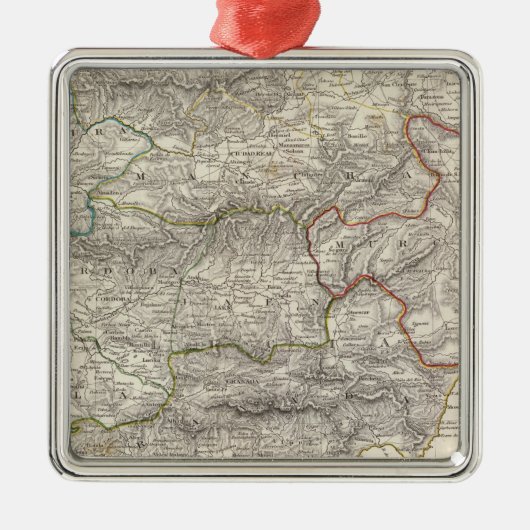 Spanje Espana III Metalen Ornament (Voorkant)