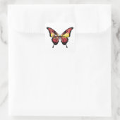 Spanje Espana Swallowtail Vlinder Vlag Sticker (Tas)