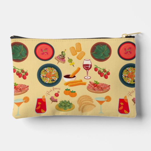 Spanje Eten Etui (Achterkant)