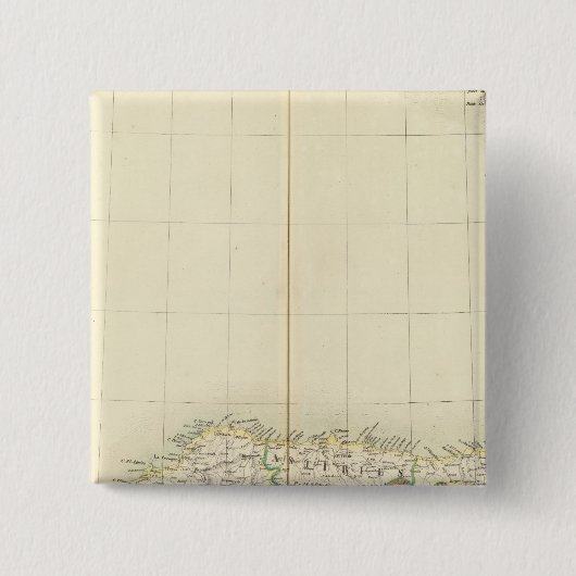 Spanje, Europa 18 Vierkante Button 5,1 Cm (Voorkant)