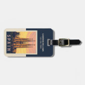 Spanje | Familia Sagrada Bagagelabel (Voorkant horizontaal)