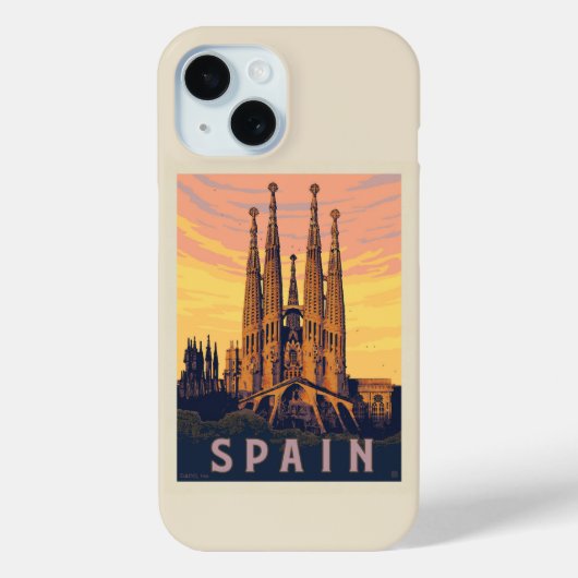 Spanje | Familia Sagrada Case-Mate iPhone Case (Achterkant)