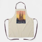 Spanje | Familia Sagrada Schort (Voorkant)