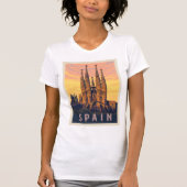 Spanje | Familia Sagrada T-shirt (Voorkant)