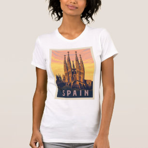 Spanje Familia Sagrada T-shirt