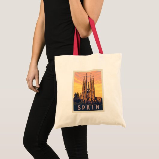 Spanje | Familia Sagrada Tote Bag (Voorkant (product))