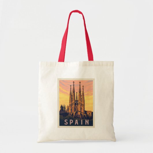 Spanje | Familia Sagrada Tote Bag (Voorkant)