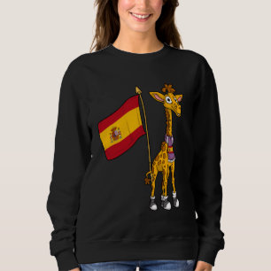 Spanje Fan Spanje Giraffe Trui
