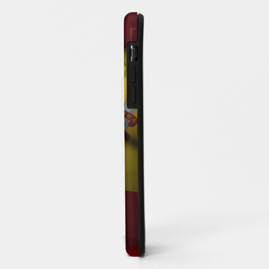 Spanje Flag Iphone 5 Hoesje-Mate Hoesje (Achterkant/links)