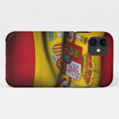 Spanje Flag Iphone 5 Hoesje-Mate Hoesje (Achterkant (horizontaal))