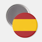 Spanje Flag Magnet (Voorkant / Achterkant)