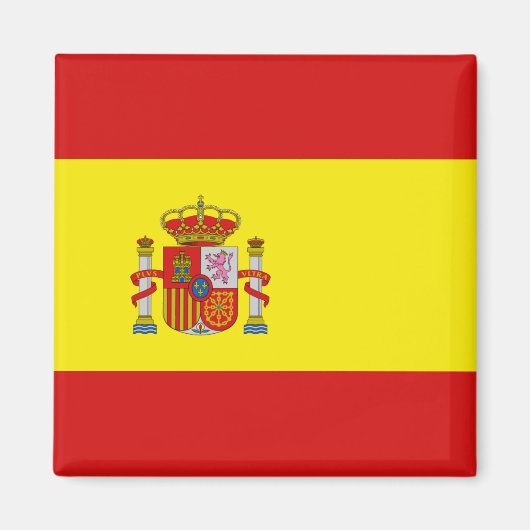 Spanje Flag Magnet (Voorkant)