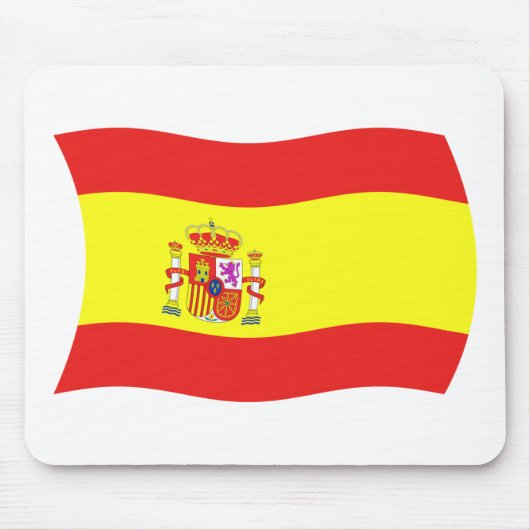 Spanje Flag Mousepad Muismat (Voorkant)