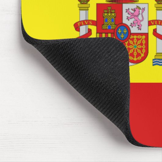 Spanje Flag Mousepad Muismat (Hoek)