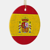 SPANJE FLAG Ornament (Rechts)