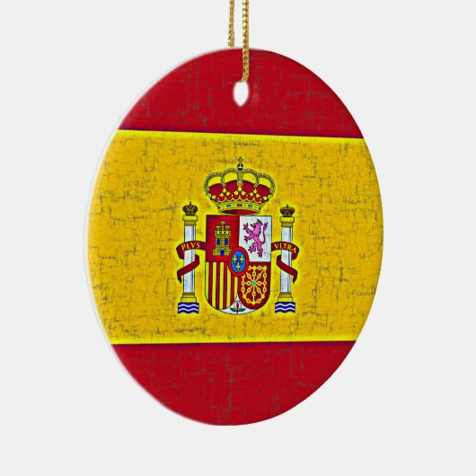 SPANJE FLAG Ornament (Rechts)