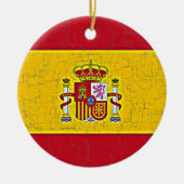 SPANJE FLAG Ornament (Voorkant)