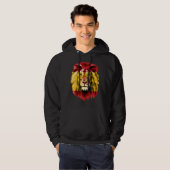 Spanje Flag Pride Lion Face España Spanje Fl Hoodie (Voorkant volledig)