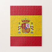 SPANJE FLAG Puzzle Legpuzzel (Verticaal)