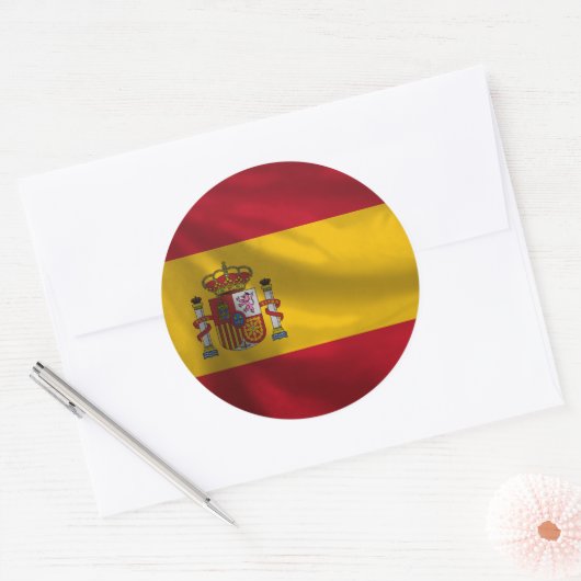 Spanje Flag Sticker (Envelop)