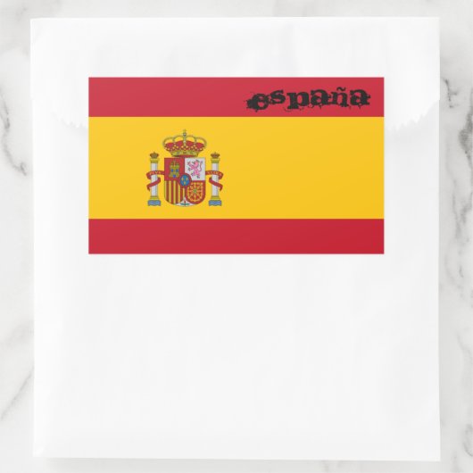Spanje Flag Sticker (Tas)