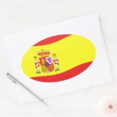 Spanje Flag Sticker (Envelop)