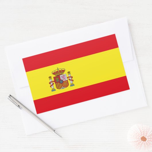 Spanje Flag Sticker (Envelop)