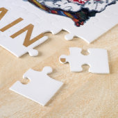  Spanje Flamenco Dancers Travel Poster Legpuzzel (Zijkant)