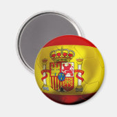 Spanje Football Magneet (Voorkant / Achterkant)