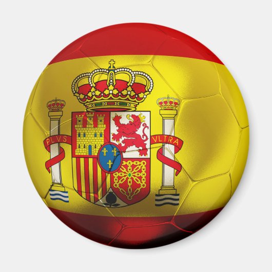 Spanje Football Magneet (Voorkant)