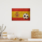 -Spanje Football Poster (Keuken)