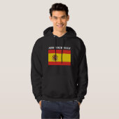 Spanje Football voetbal Hoodie (Voorkant volledig)