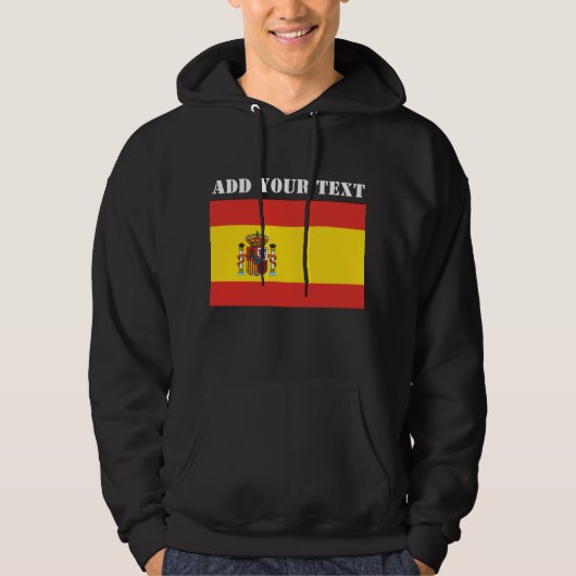 Spanje Football voetbal Hoodie (Voorkant)