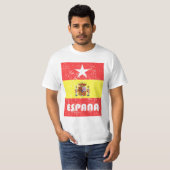 Spanje Football Wereldbeker 2014 T-shirt (Voorkant volledig)