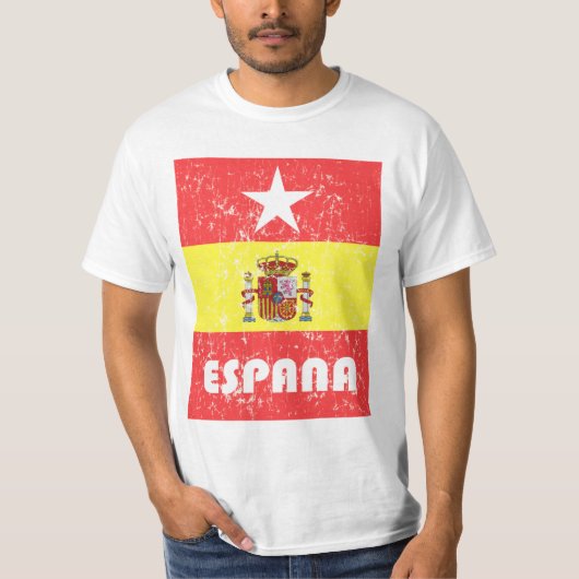 Spanje Football Wereldbeker 2014 T-shirt (Voorkant)