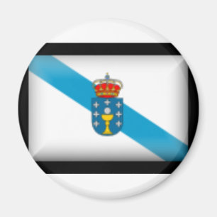 Spanje Galicia vlag Magneet