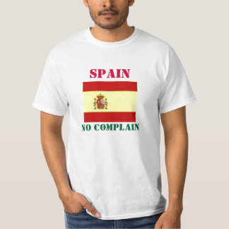 Spanje: geen Compleet T-shirt