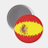 Spanje Gnarly vlag Magneet (Voorkant / Achterkant)