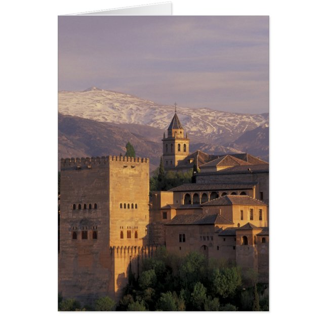 Spanje, Granada, Andalusië De Alhambra, 2 (Voorkant)