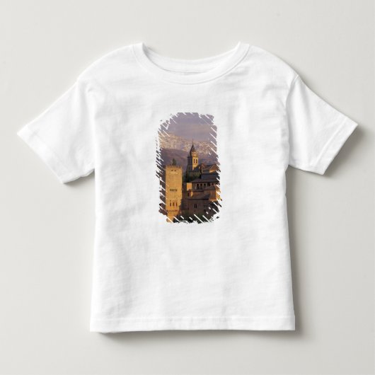Spanje, Granada, Andalusië De Alhambra, 2 Kinder Shirts (Voorkant)