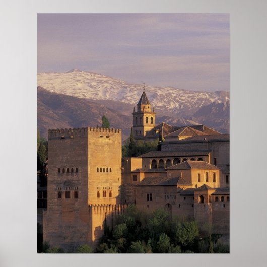 Spanje, Granada, Andalusië De Alhambra, 2 Poster (Voorkant)