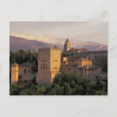 Spanje, Granada, Andalusië De Alhambra, Briefkaart (Voorkant)