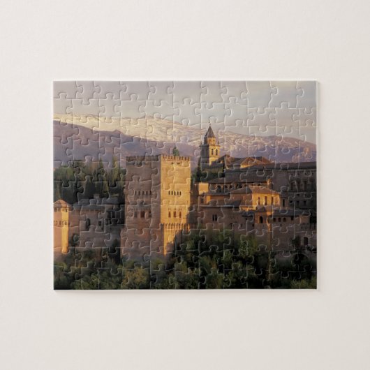 Spanje, Granada, Andalusië De Alhambra, Legpuzzel (Horizontaal)