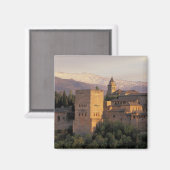 Spanje, Granada, Andalusië De Alhambra, Magneet (Voorkant / Achterkant)
