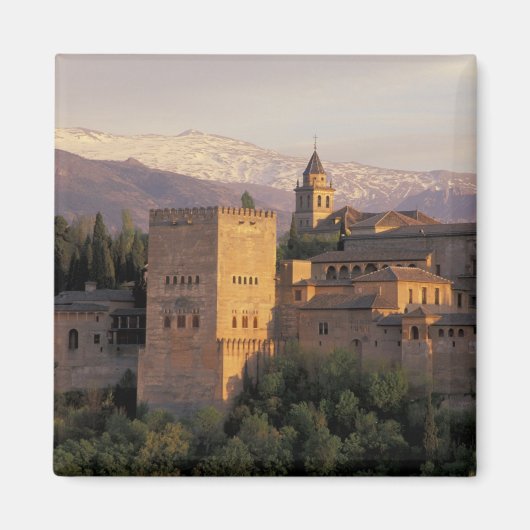 Spanje, Granada, Andalusië De Alhambra, Magneet (Voorkant)